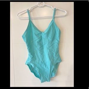Bright Blue Degas Leotard/ Bodysuit